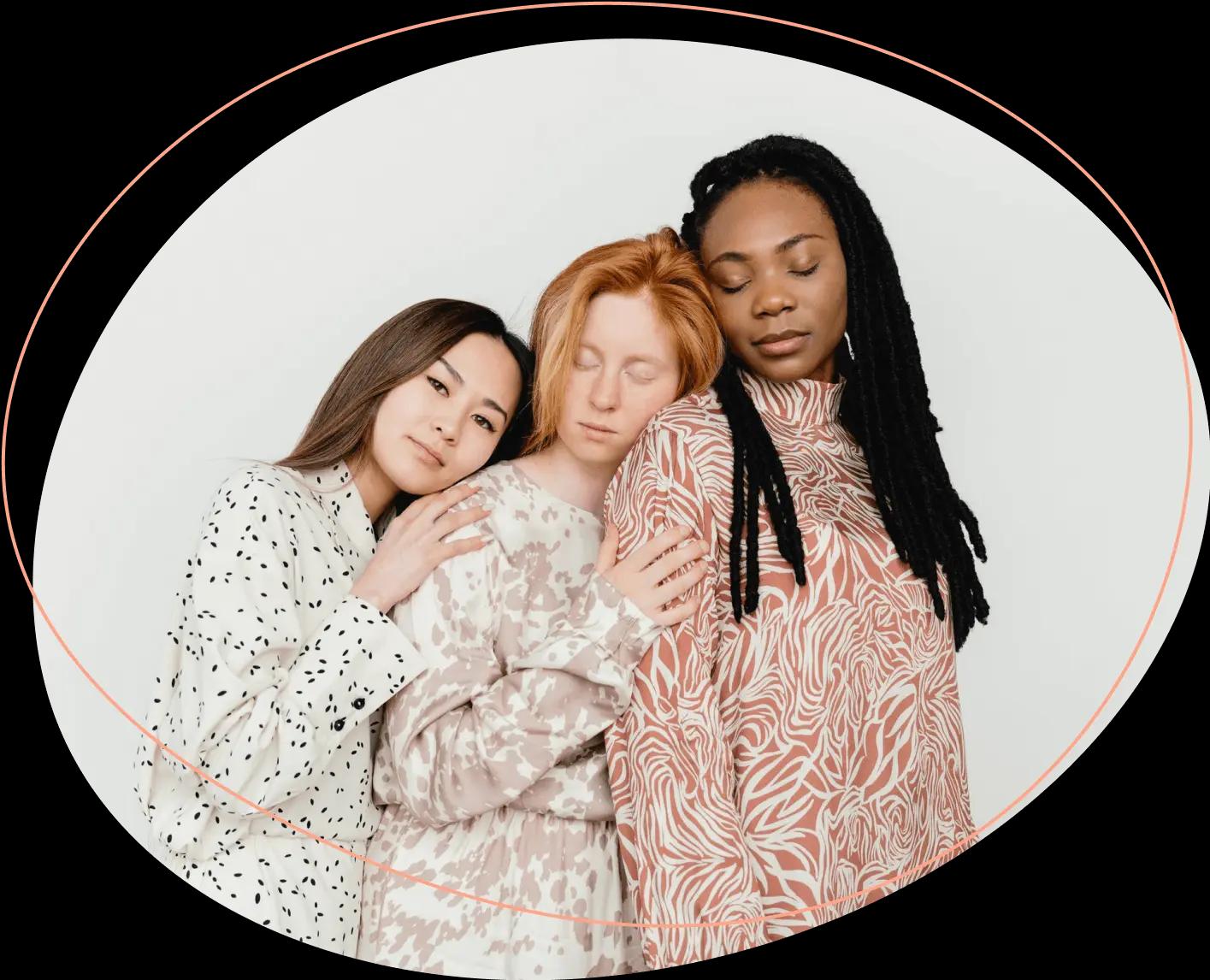 Three women